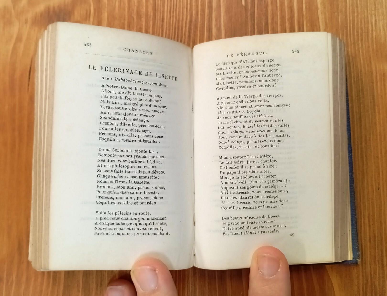 Oeuvres complètes de J.-P. de Béranger contenant les dix chansons nouvelles