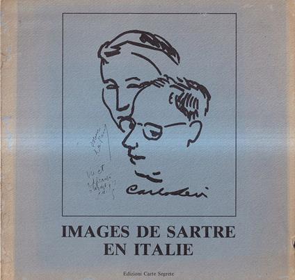 Images de Sartre en Italie. Photographies d'archives - copertina