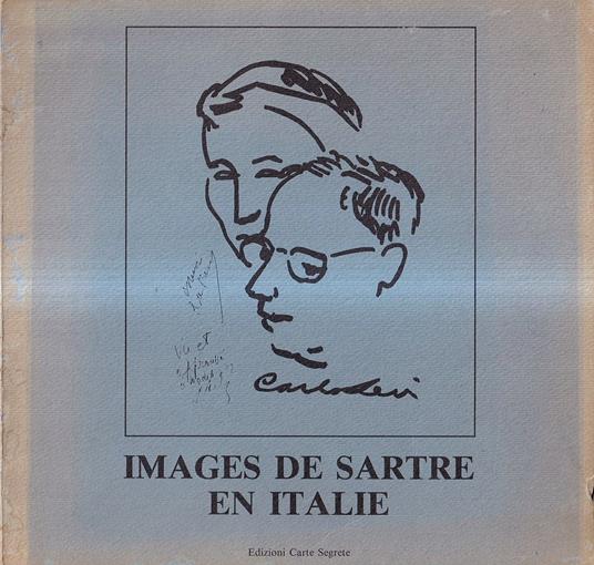 Images de Sartre en Italie. Photographies d'archives - copertina