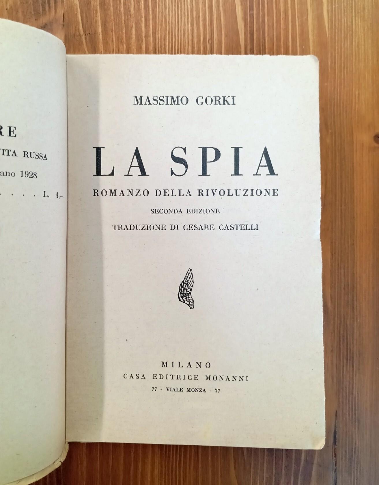 La spia. Romanzo della rivoluzione