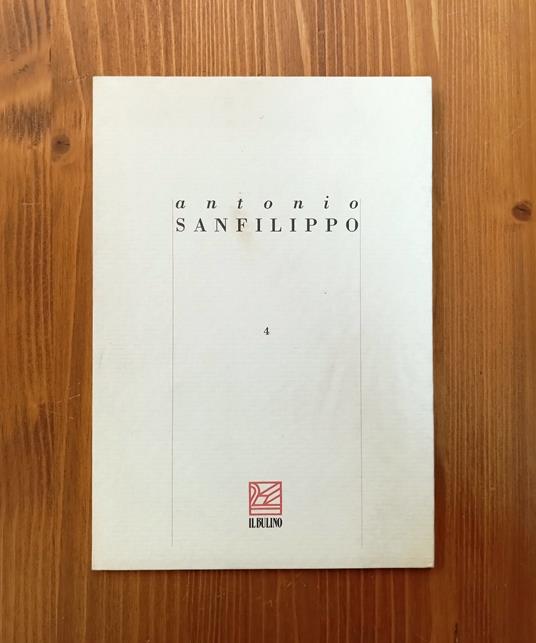 Antonio Sanfilippo - Daniela Fonti - copertina