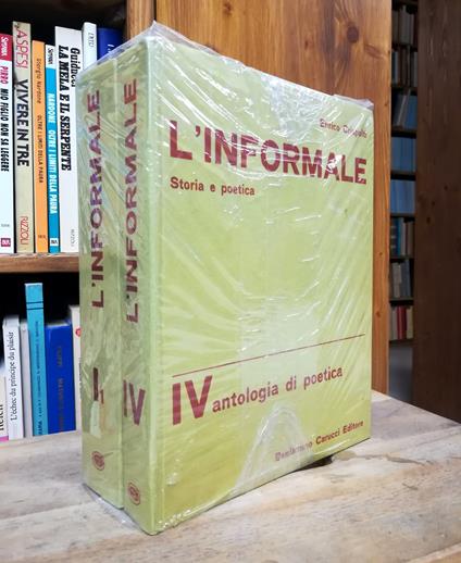 L' Informale. Storia e poetica - Voll. I e IV (tutto il pubblicato) - Enrico Crispolti - copertina