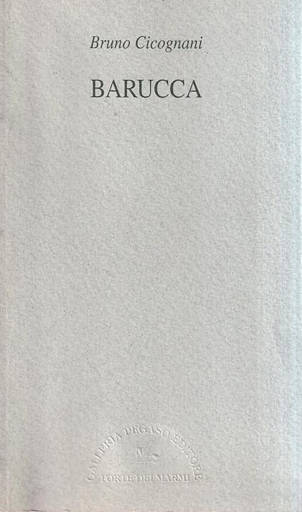 Barucca - Bruno Cicognani - copertina