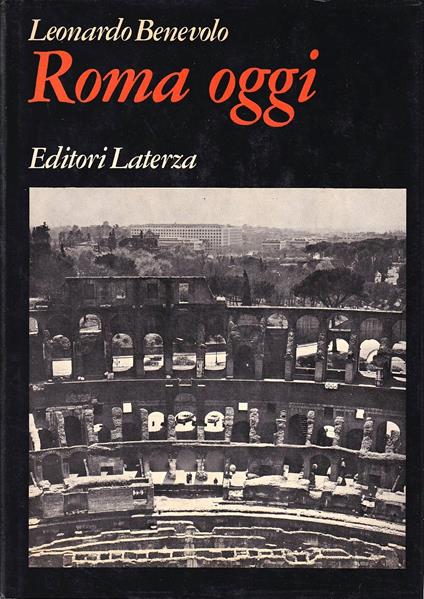 Roma oggi - Leonardo Benevolo - copertina