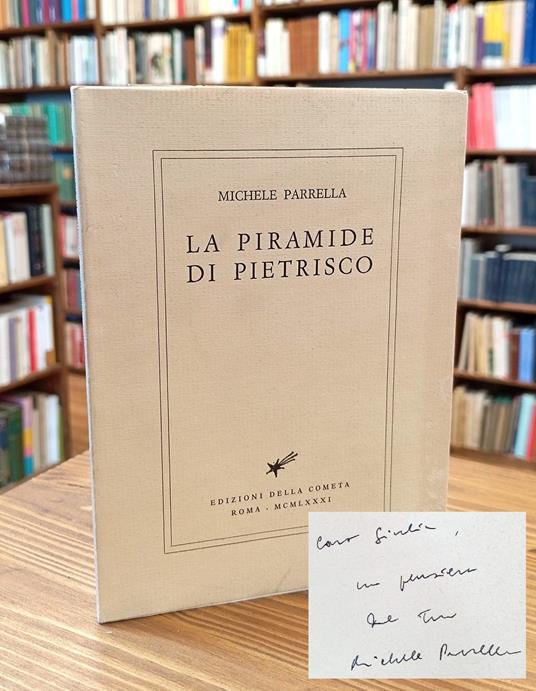 La piramide di pietrisco - Michele Parrella - copertina