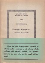 Domenico Comparetti e la filologia del secolo XIX