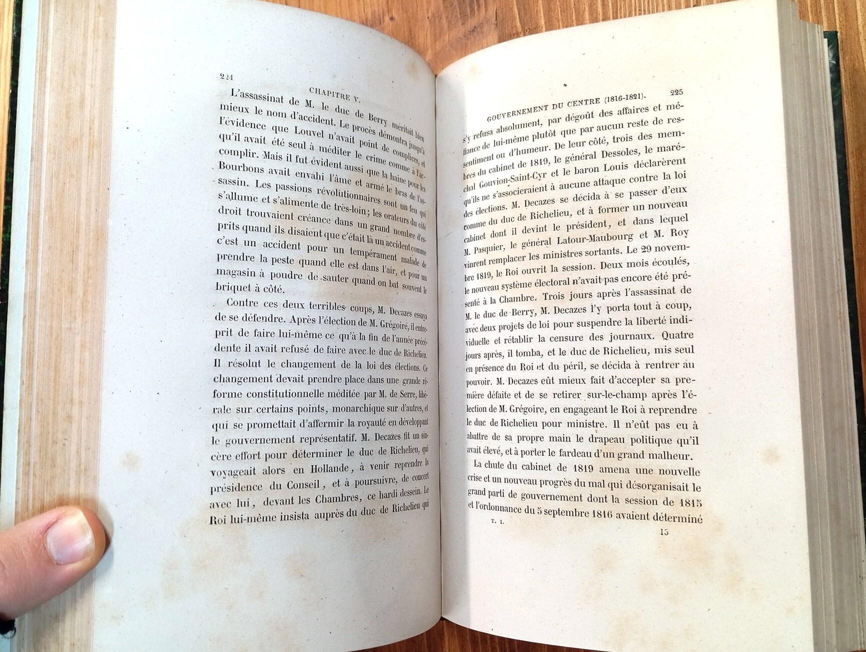 Mémoires pour servir à l'Histoire de mon Temps. Tomes I-VIII