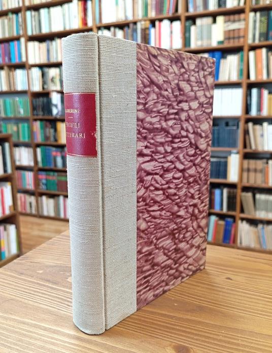 Profili letterari - Eugenio Camerini - copertina