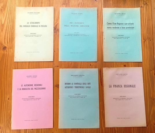 6 discorsi pronunciati all'Assemblea Costituente (1947-48) - copertina