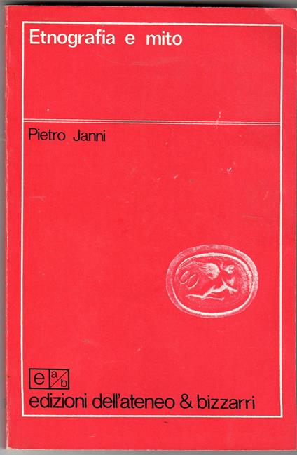 Etnografia e mito: la storia dei Pigmei - Pietro Janni - copertina