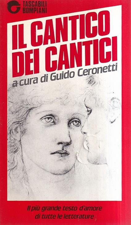 Il Cantico dei Cantici - Guido Ceronetti - copertina