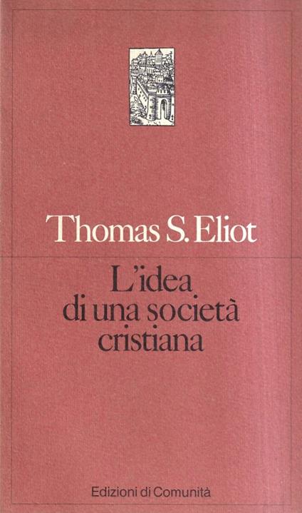 L' idea di una società cristiana - copertina