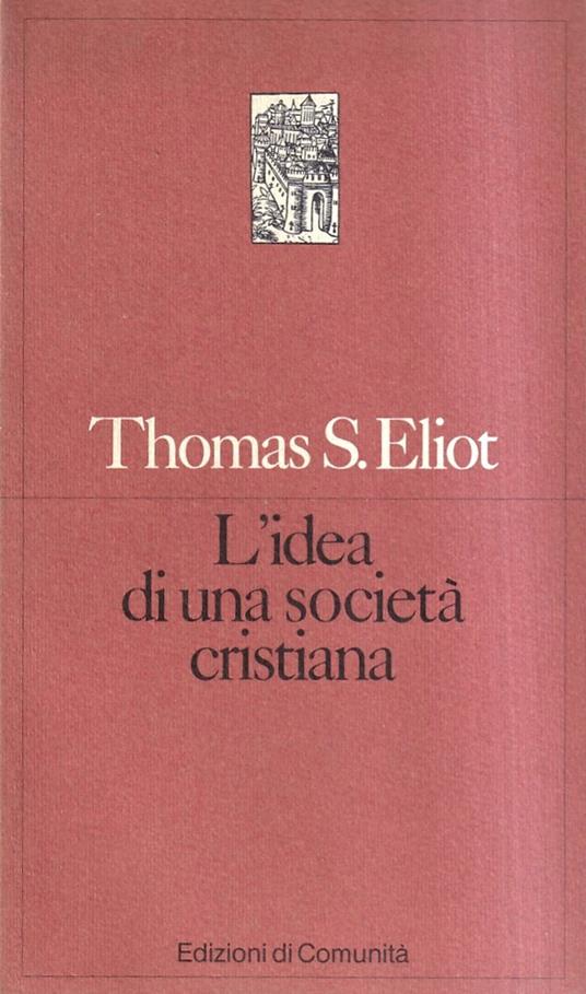 L' idea di una società cristiana - copertina