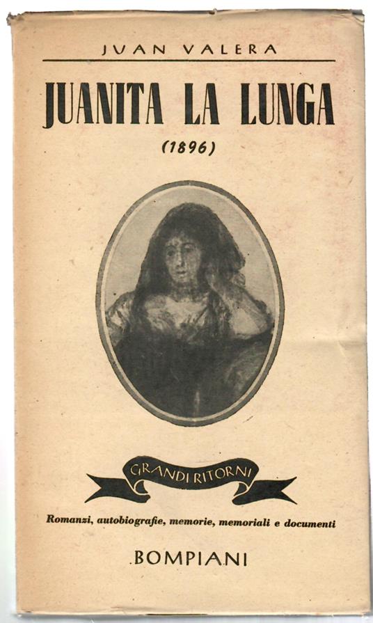 Juanita la lunga - Juan Valera - copertina
