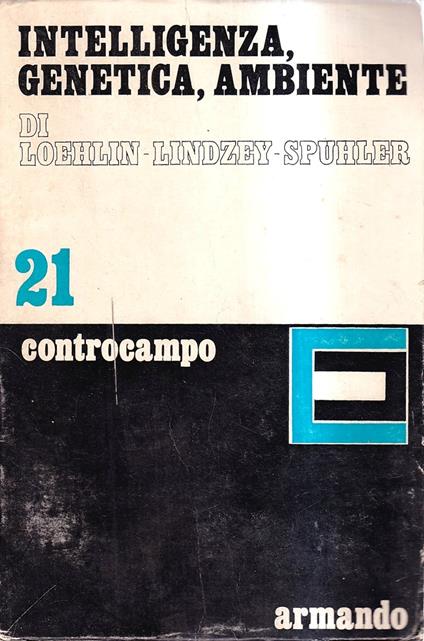 Intelligenza, genetica, ambiente - copertina