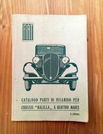 Catalogo parti di ricambio per Chassis 