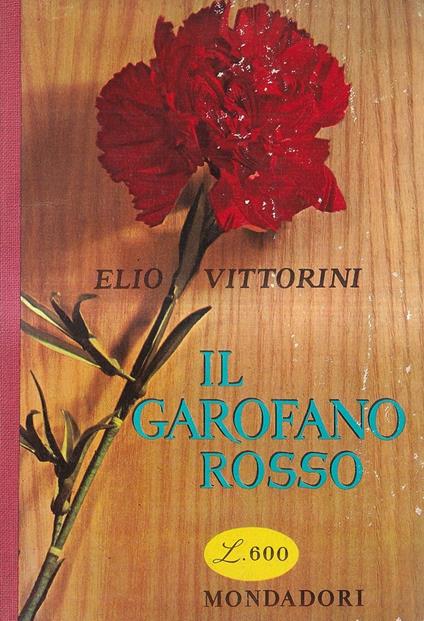 Il garofano rosso - Elio Vittorini - copertina