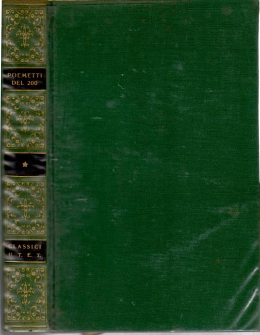 Poemetti del Duecento Il Tesoretto - Il Fiore - L'Intelligenza - Gabriello Chiabrera - copertina