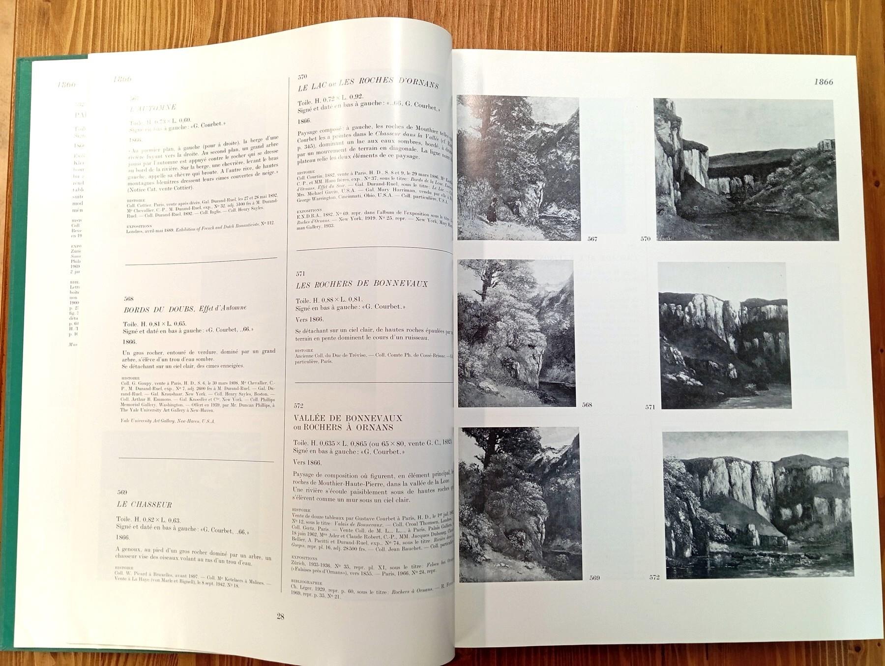 La vie et l'oeuvre de Gustave Courbet. Catalogue raisonné. Tome II (2): Peintures (1866-1877), Dessins, Sculptures