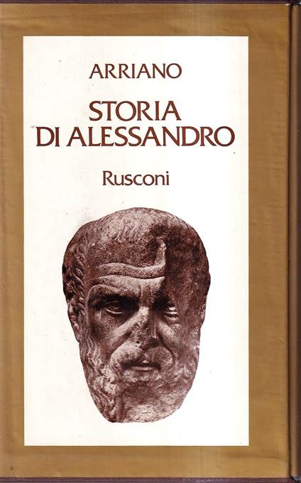 Storia di Alessandro - Flavio Arriano - copertina