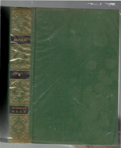 Vita, Rime e Satire - Vittorio Alfieri - copertina