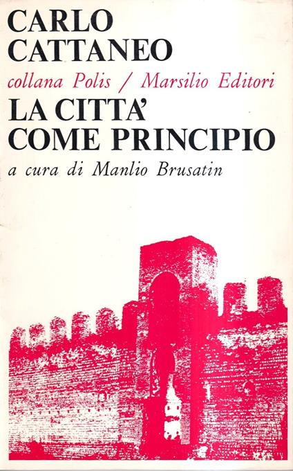 La città come principio - Carlo Cattaneo - copertina