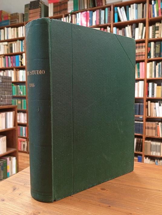 The Studio. An Illustrated Magazine of Fine and Applied Art - 1916, January-December (complete) - copertina