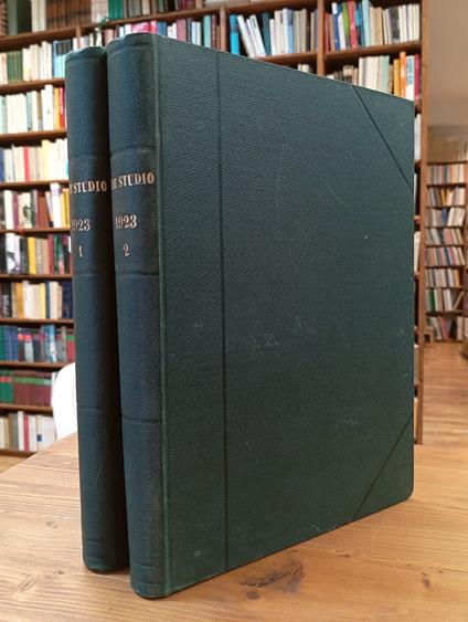 The Studio. An Illustrated Magazine of Fine and Applied Art - 1923, January-December (complete in 2 vol. set) - copertina