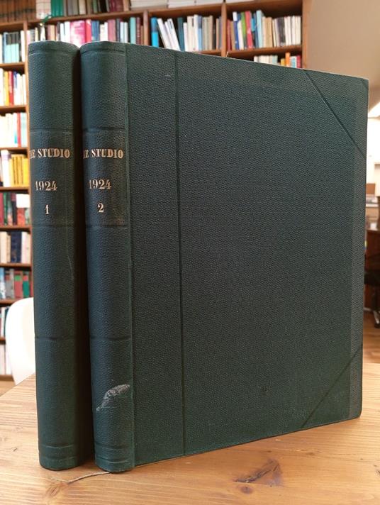 The Studio. An Illustrated Magazine of Fine and Applied Art - 1924, January-December (complete in 2 vol. set) - copertina