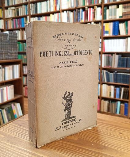 Poeti inglesi dell'Ottocento - Mario Praz - copertina