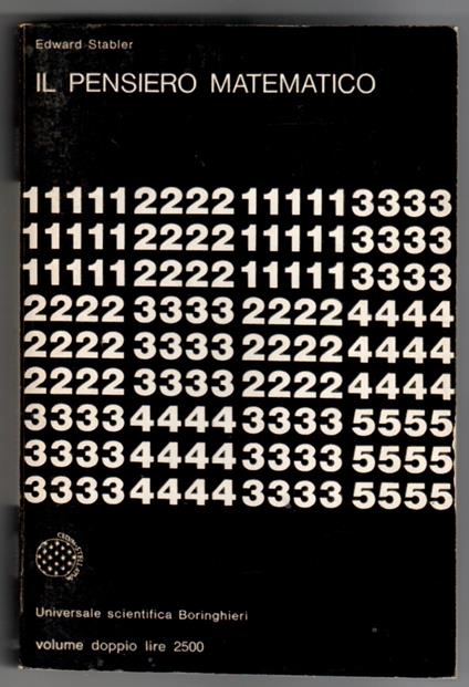 Il Pensiero Matematico - copertina