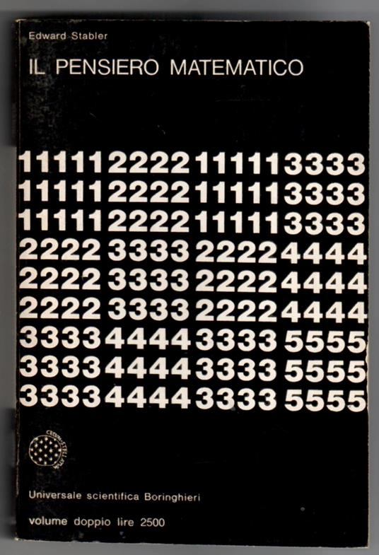 Il Pensiero Matematico - copertina
