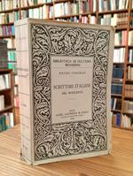 Scrittori italiani del Novecento