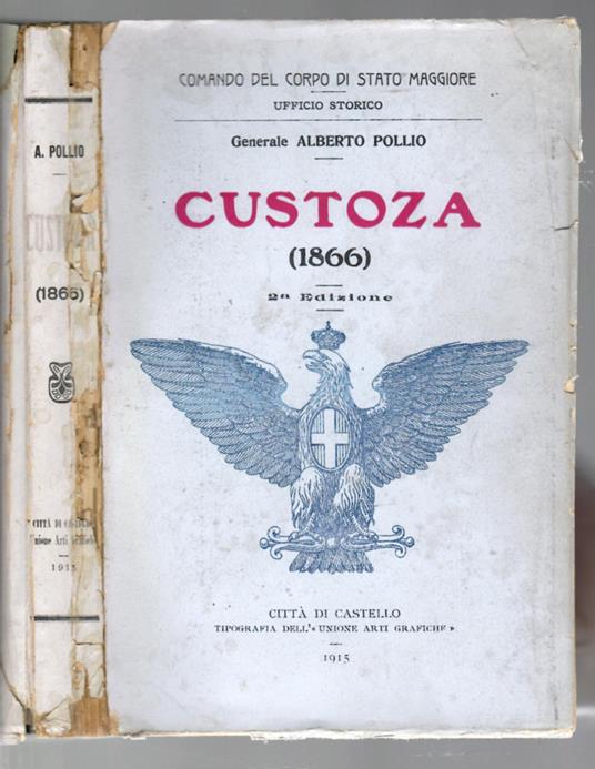 Custoza, 1866 - Alberto Pollio - copertina