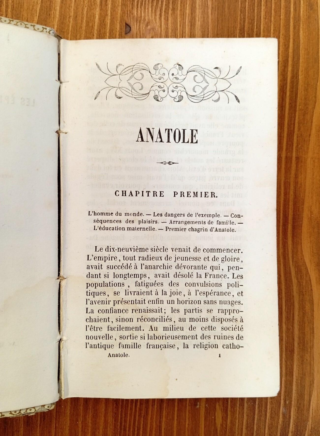 Anatole, ou les épreuves de la piété filiale. Dédié aux jeunes gens des deux sexes