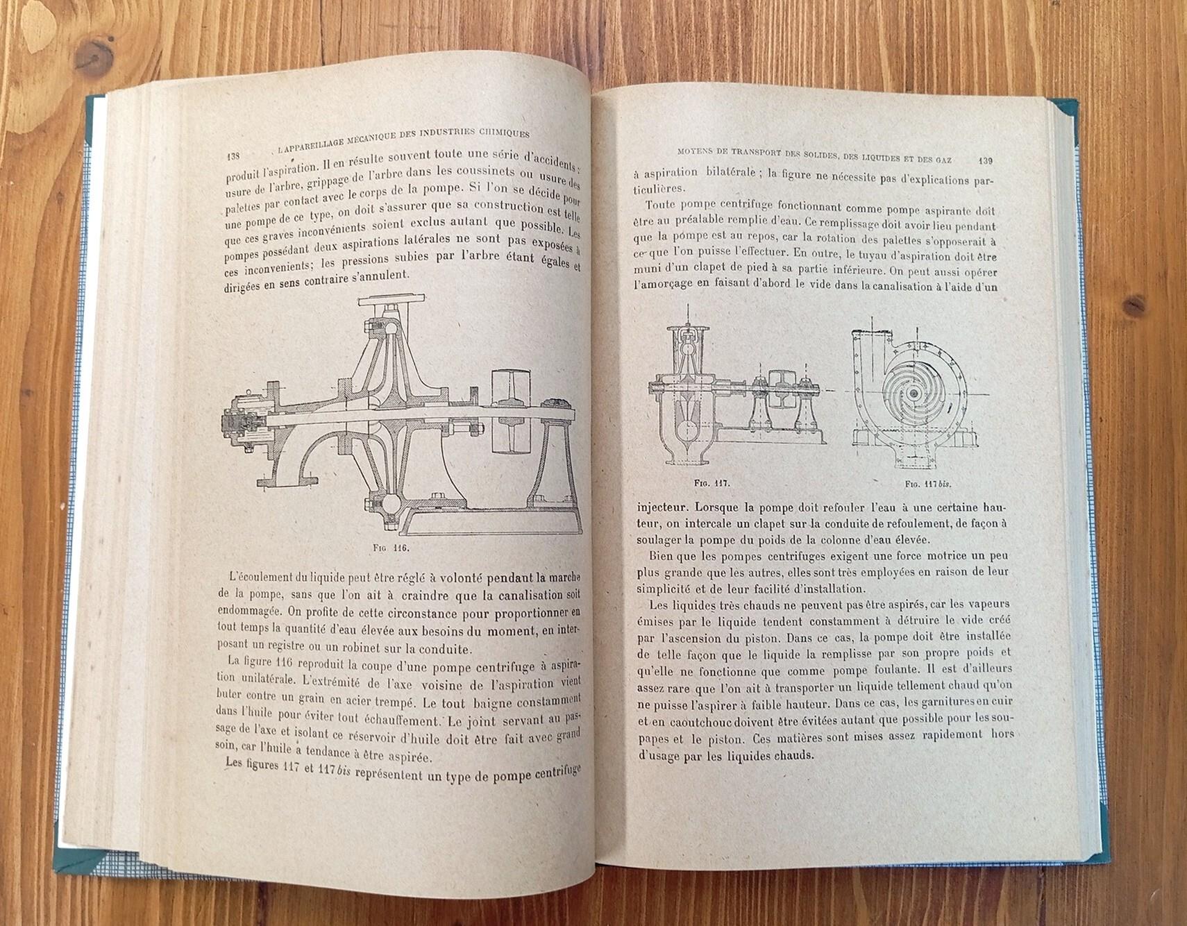 L' appareillage mécanique des industries chimiques