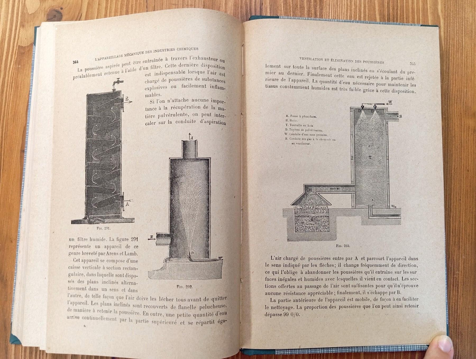 L' appareillage mécanique des industries chimiques