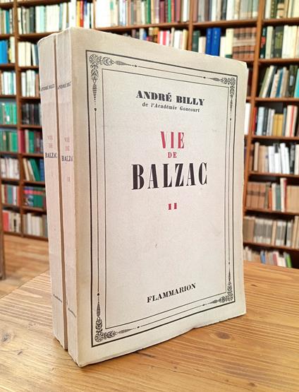 Vie de Balzac. Vol. I et II - copertina