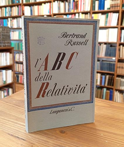 L' ABC della relatività - Bertrand Russell - copertina