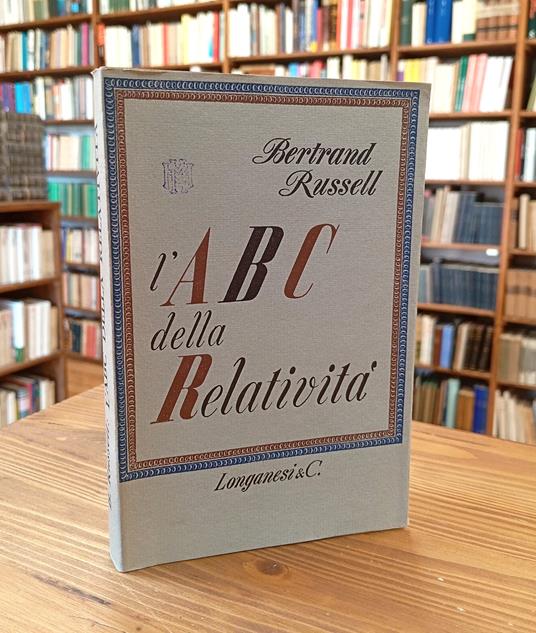 L' ABC della relatività - Bertrand Russell - copertina
