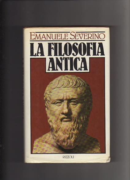 La filosofia antica - Emanuele Severino - copertina