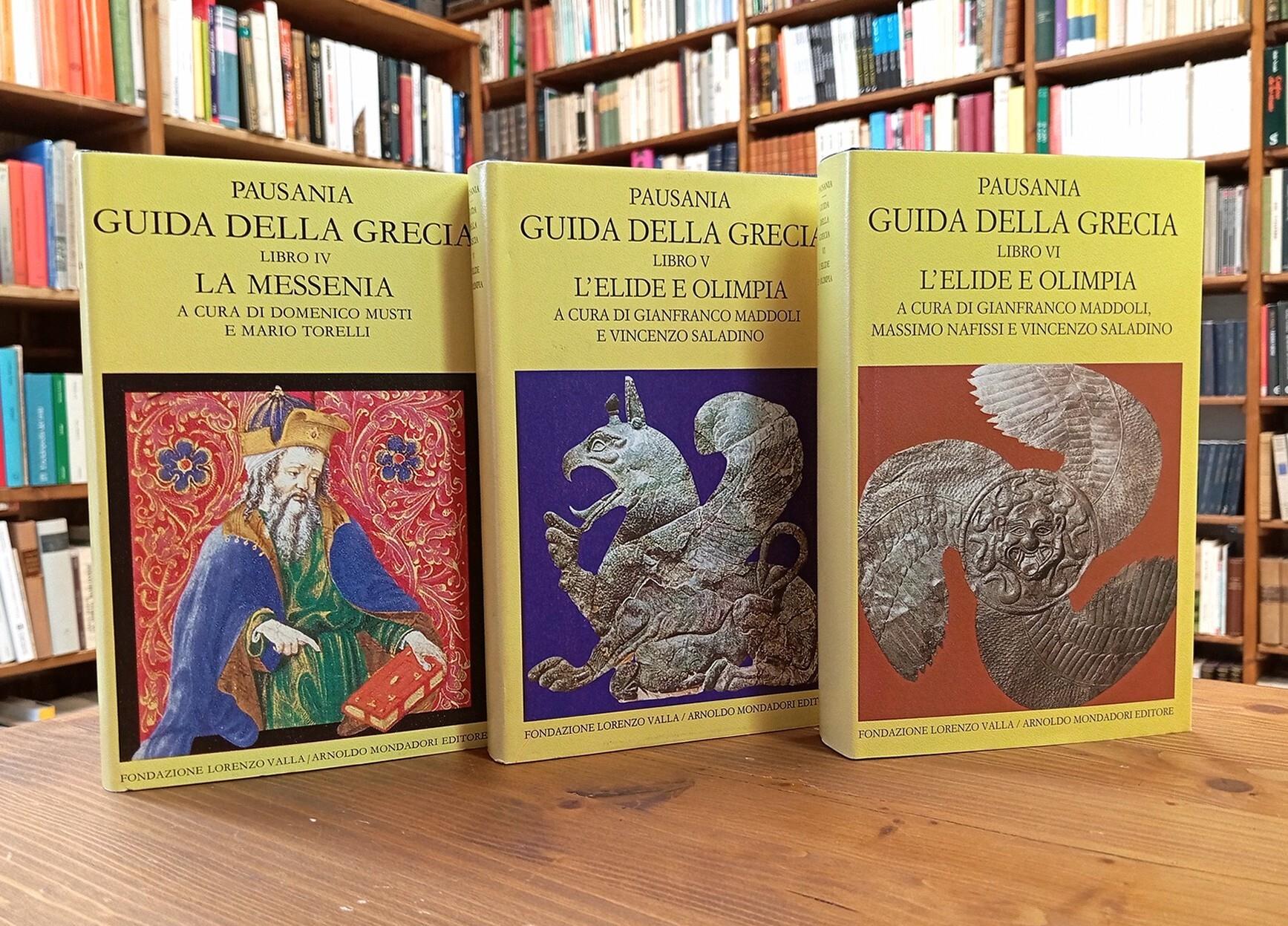 Guida della Grecia. Libri I-VIII (8 di 10 volumi)