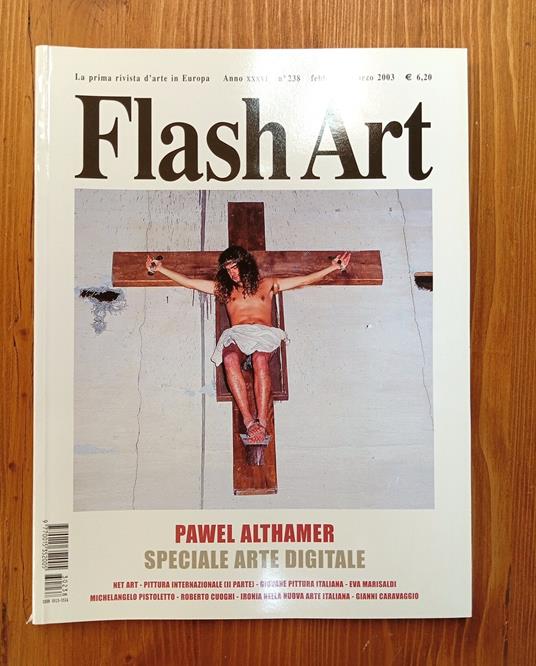 Flash Art - anno XXXVI, n. 238, febbraio-marzo 2003 - copertina