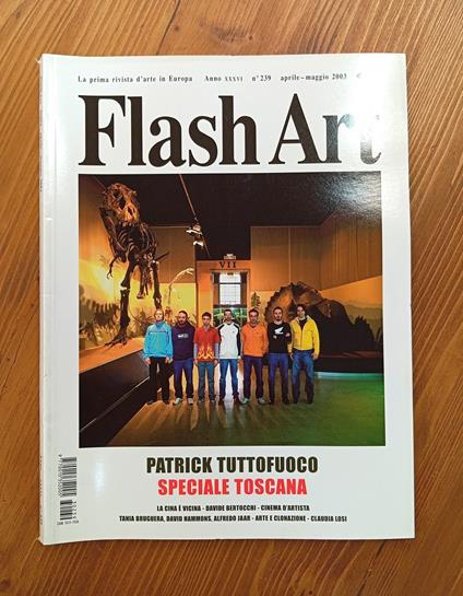 Flash Art - anno XXXVII, n. 239, aprile-maggio 2003 - copertina