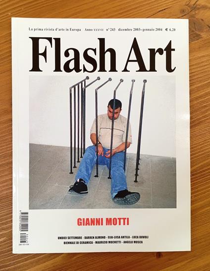 Flash Art - anno XXXVII, n. 243, dicembre 2003 - gennaio 2004 - copertina