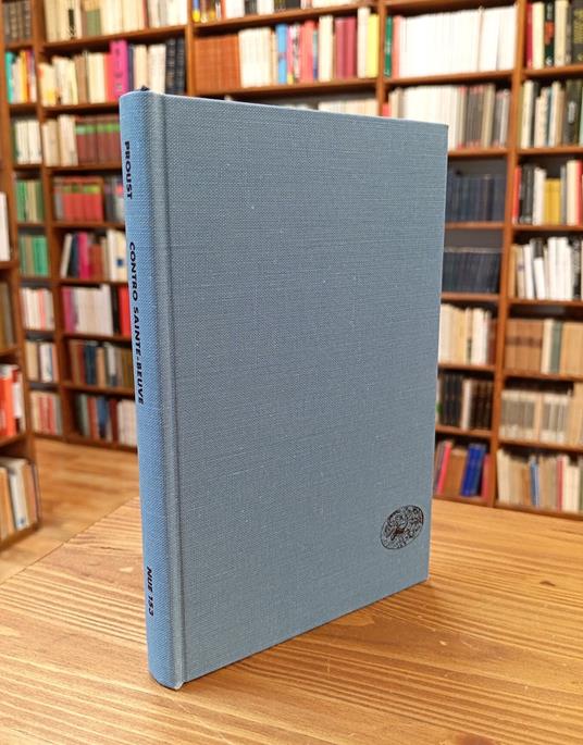 Contro Sainte-Beuve - Marcel Proust - copertina