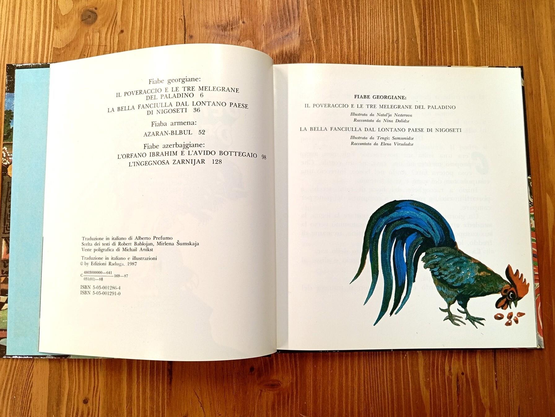 Fiabe dei popoli dell'URSS - lotto di 3 volumi