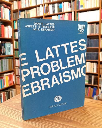Aspetti e problemi dell'ebraismo - Dante Lattes - copertina