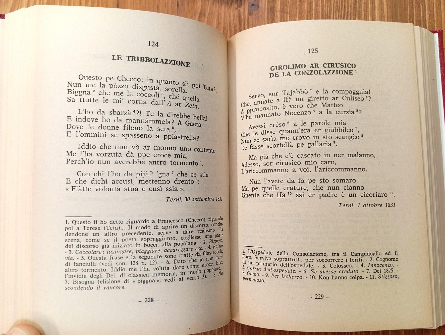 Tutti i sonetti romaneschi - compresi i sonetti rifiutati gli abbozzi e tutte le note dell'autore per la prima volta pubblicate integralmente (5 volumi - opera completa)