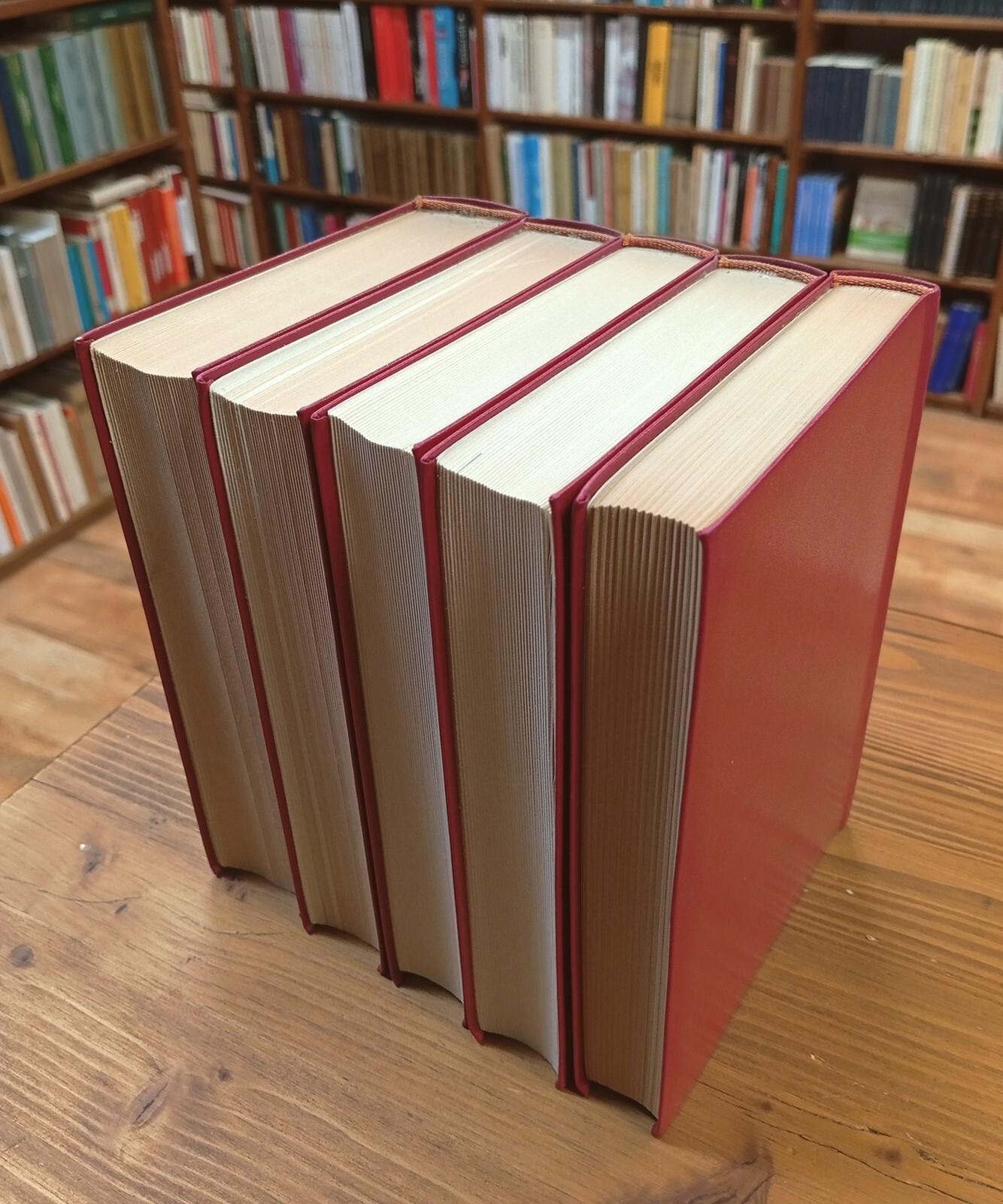 Tutti i sonetti romaneschi - compresi i sonetti rifiutati gli abbozzi e tutte le note dell'autore per la prima volta pubblicate integralmente (5 volumi - opera completa)